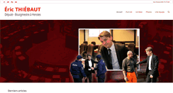 Desktop Screenshot of ericthiebaut.eu